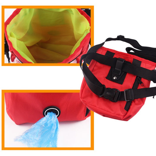 Dog Treat Training Pouch with Drawstring