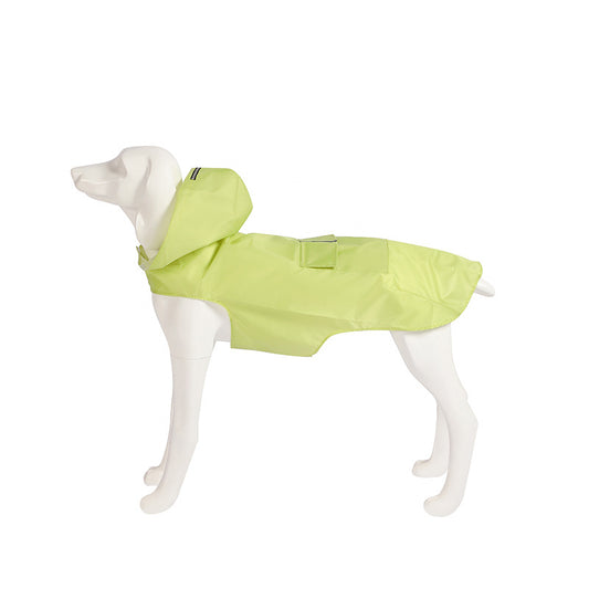 Hooded Windproof Dog Rain Jacket