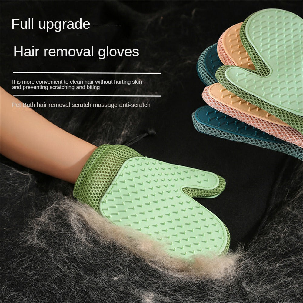 Deshedding Grooming Glove for Cats