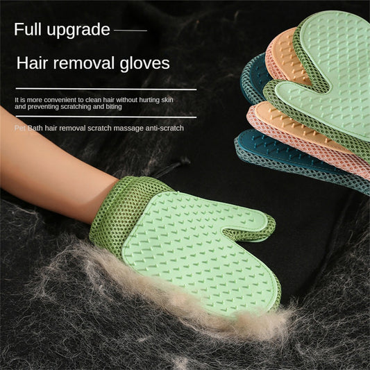 Deshedding Grooming Glove for Cats