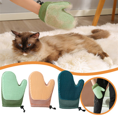 Deshedding Grooming Glove for Cats