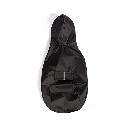 Hooded Windproof Dog Rain Jacket
