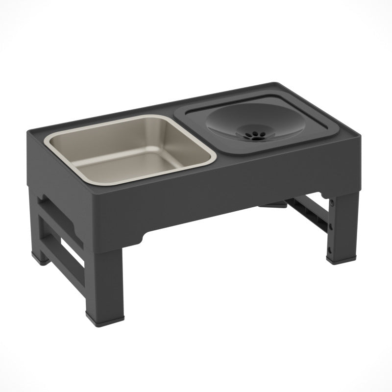 Adjustable Dog Feeding Bowl Stand