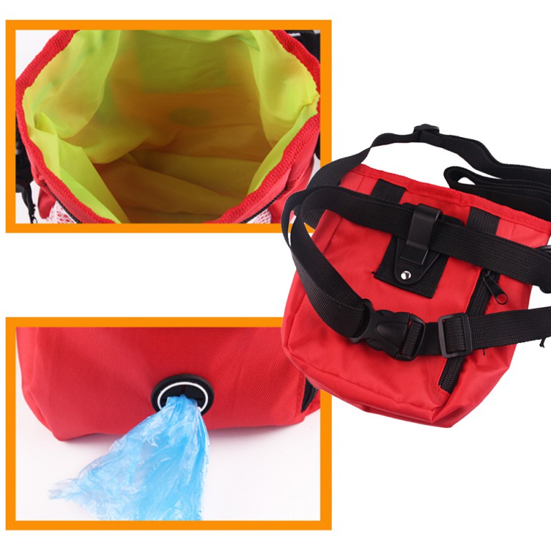 Dog Treat Training Pouch with Drawstring