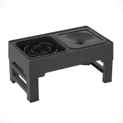 Adjustable Dog Feeding Bowl Stand