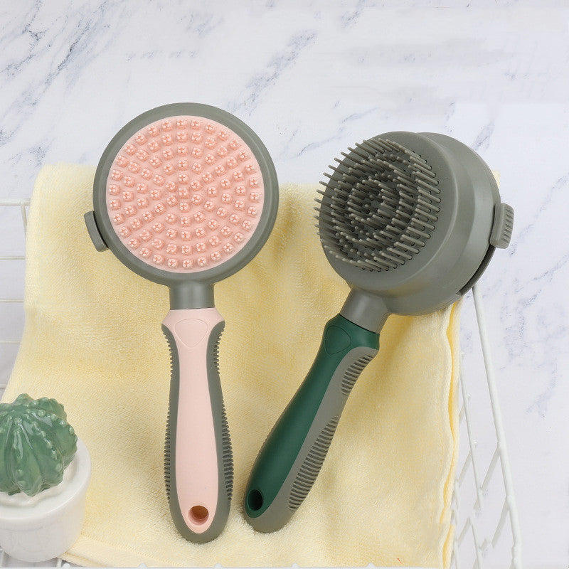 Self Cleaning Slicker Brush for Dogs & Cats
