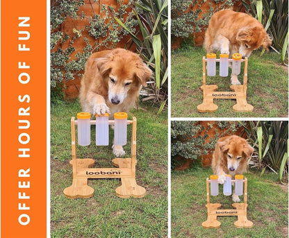 Wooden Dog Puzzle - Treat Dispenser