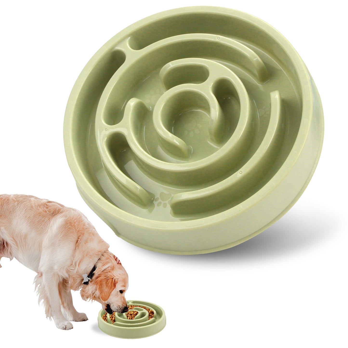 Slow Feeder Dog and Cat Bowl for Healthier Eating