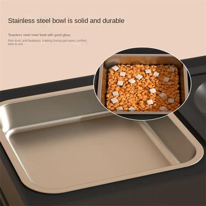 Adjustable Dog Feeding Bowl Stand