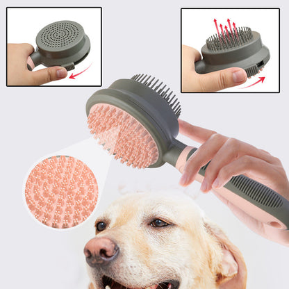 Self Cleaning Slicker Brush for Dogs & Cats